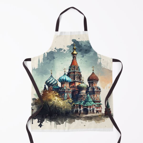 Item preview, Russia The Kremlin in the future watercolor designed and sold by Procerto.