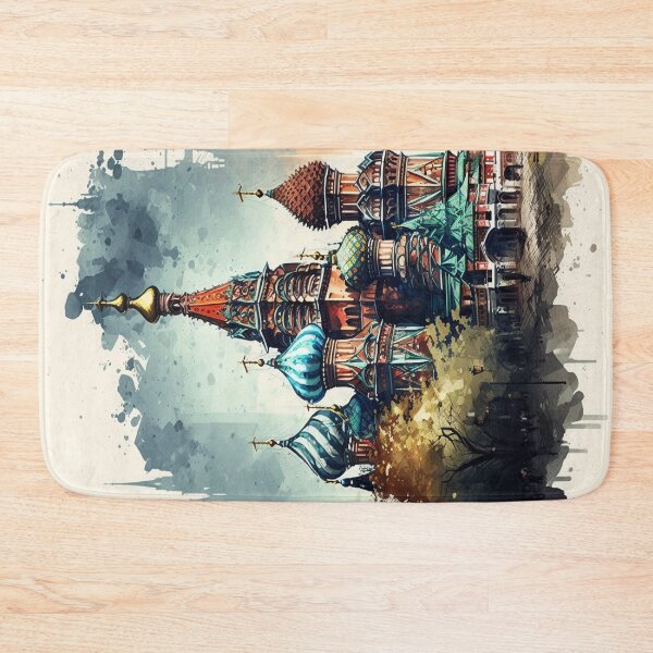 Item preview, Russia The Kremlin in the future watercolor designed and sold by Procerto.