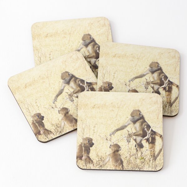 Item preview, Young Baboons playing designed and sold by MJPArtworks.