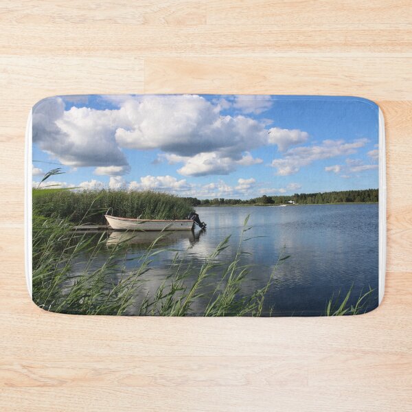 Item preview, Boat in the water designed and sold by SveaLeona.