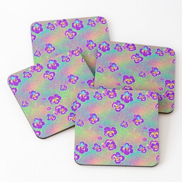 Item preview, Pansy  Flowers Pattern 2 designed and sold by Warih.