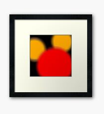 Guess Who Framed Print