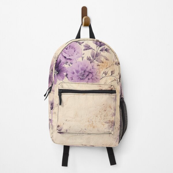 Item preview, Purple Floral Vintage Pattern - watercolor designed and sold by pocketart2023.