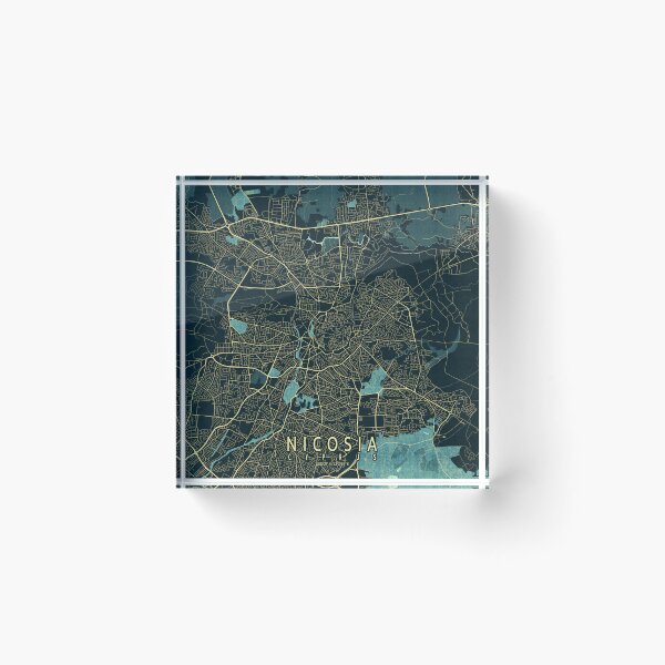 Item preview, Nicosia City Map of Cyprus - Summer designed and sold by deMAP.