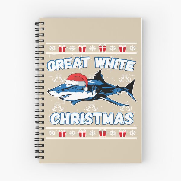 Item preview, Funny Ugly Christmas Sweater Great White Christmas Shark Lover Gift designed and sold by KhaylieEames.