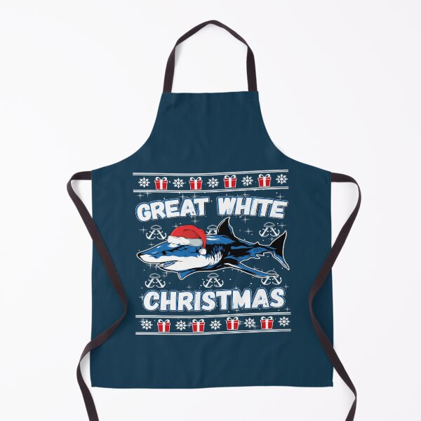 Item preview, Funny Ugly Christmas Sweater Great White Christmas Shark Lover Gift designed and sold by KhaylieEames.