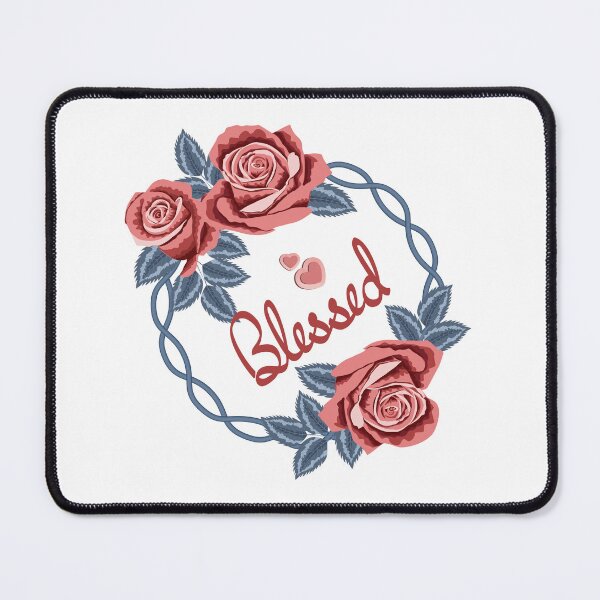 Item preview, Blessed Roses Wreath Art designed and sold by Ayesha Saleem.