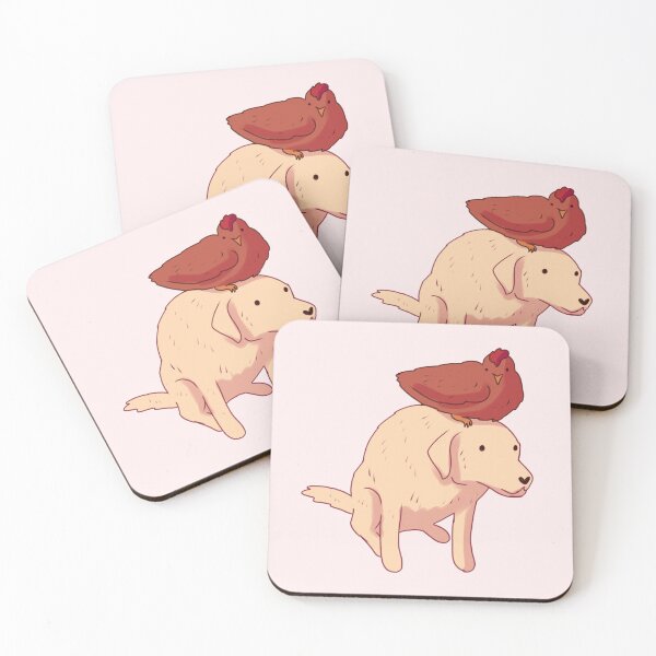 Item preview, Labrador and chicken friends  designed and sold by Mayarart.