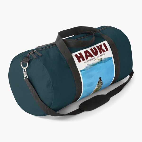 Item preview, Hauki horror movie Jaws parody Finland poster designed and sold by KhaylieEames.