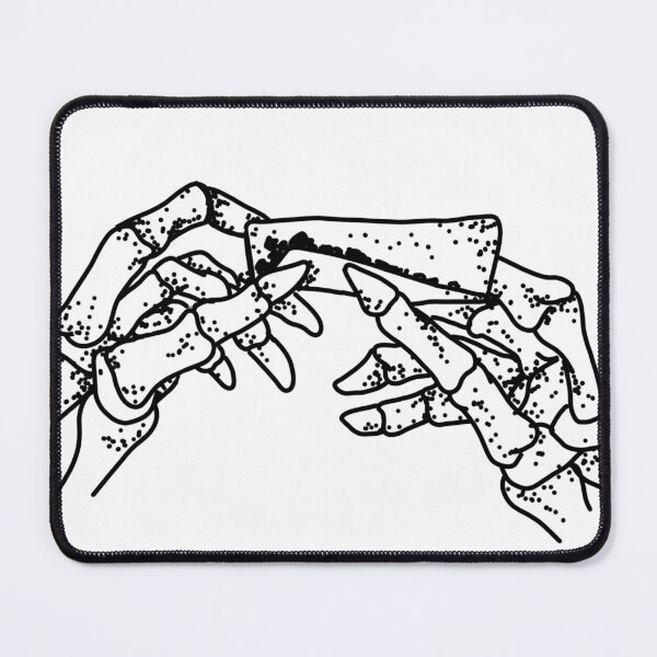 Item preview, Skeleton Hands Rolling A Joint (Minimal Version) designed and sold by DaFkApparel.