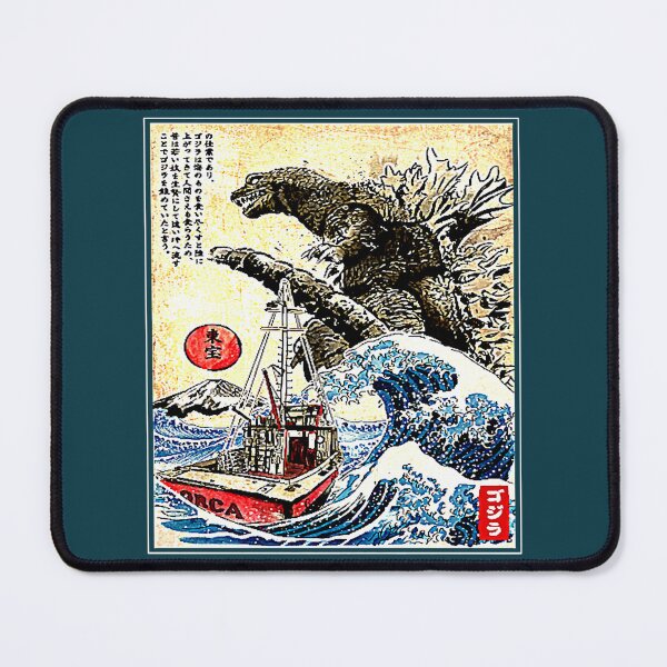 Item preview, Orca in Japan Woodblock designed and sold by KhaylieEames.
