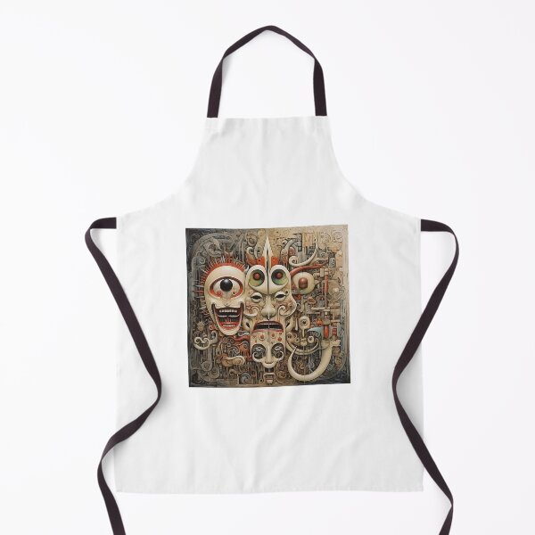 Item preview, abstract face / pop up designed and sold by bfunky-visuals.