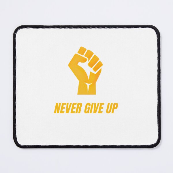 Item preview, Never give up designed and sold by InkCreato.