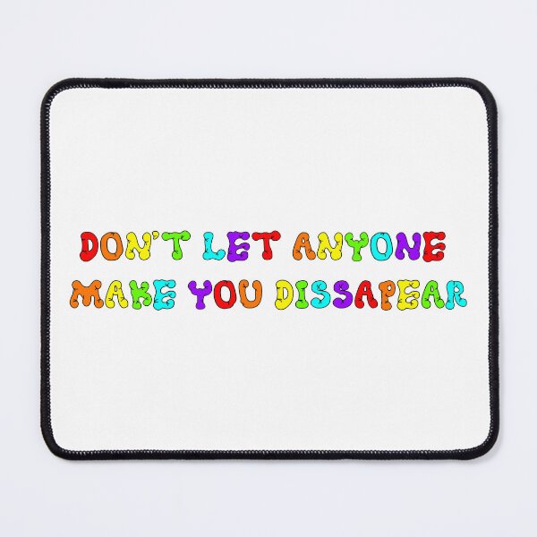 Item preview, Mr Ajayi Quote HEARTSTOPPER Don't let anyone make you disapear designed and sold by WearIsClear.