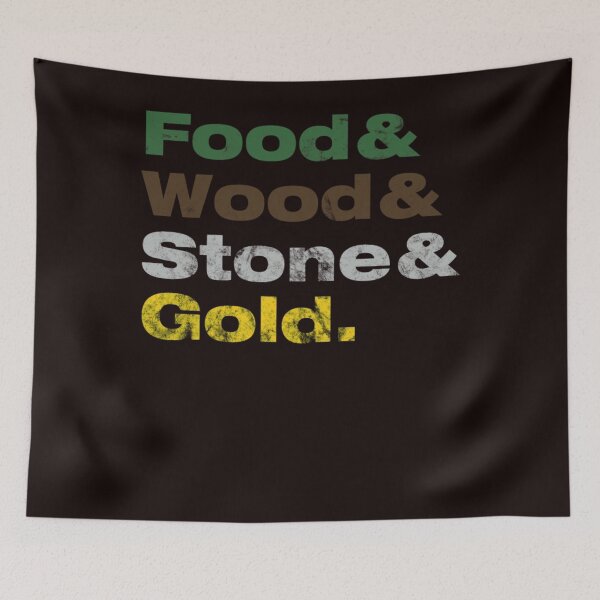Item preview, Food & Wood & Stone & Gold designed and sold by ANDREFLEM.