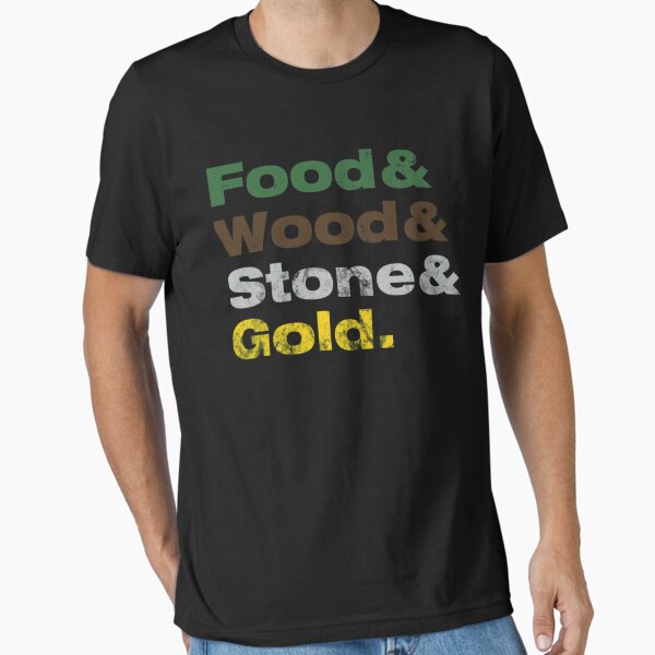 Item preview, Food & Wood & Stone & Gold designed and sold by ANDREFLEM.
