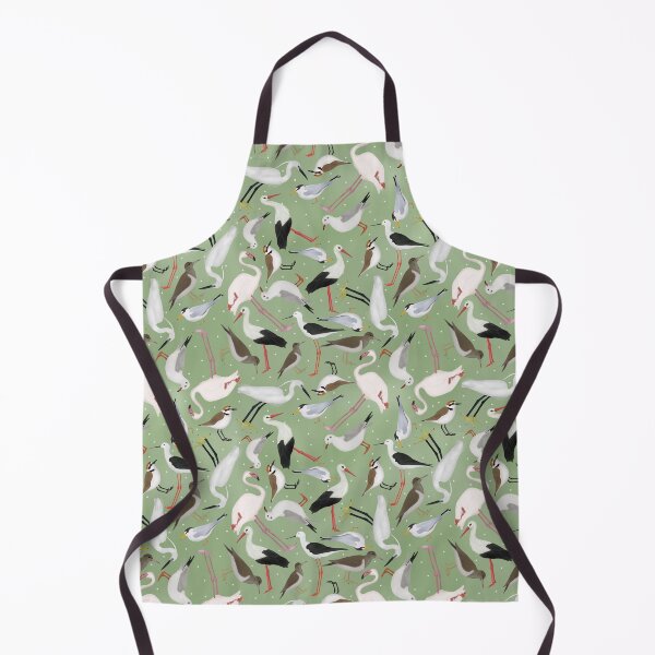 Item preview, Green Birds pattern designed and sold by daisyandlime.