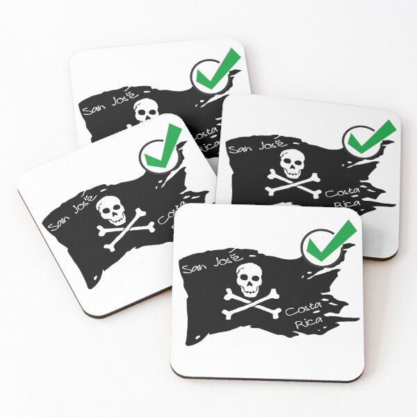 Item preview, Pirate Flag San Jose - Costa Rica designed and sold by WhereIsTravis.