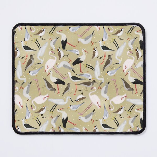 Item preview, Yellow Birds pattern designed and sold by daisyandlime.