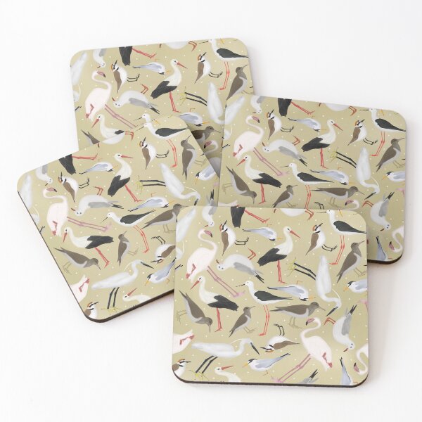 Item preview, Yellow Birds pattern designed and sold by daisyandlime.