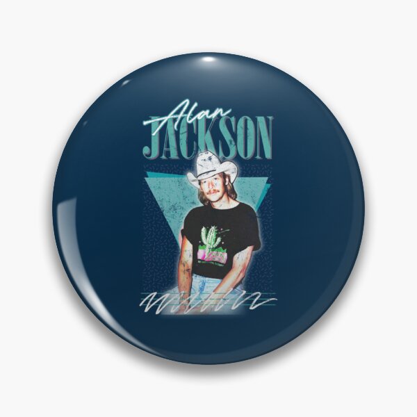 Item preview, Vintage Faded-Style Fan Design-Alan Jackson    designed and sold by Rokeridruckar.