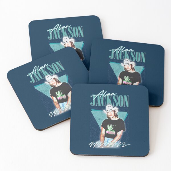 Item preview, Vintage Faded-Style Fan Design-Alan Jackson    designed and sold by Rokeridruckar.