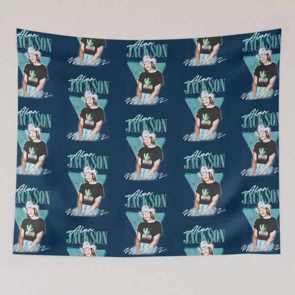 Item preview, Vintage Faded-Style Fan Design-Alan Jackson    designed and sold by Rokeridruckar.