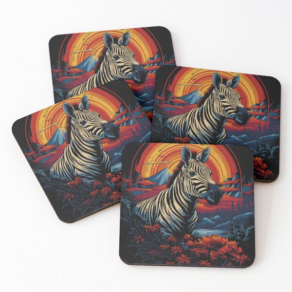 Item preview, Kilimanjaro Meets Zebra: Vibrant Blend designed and sold by TheFrenchVegan.