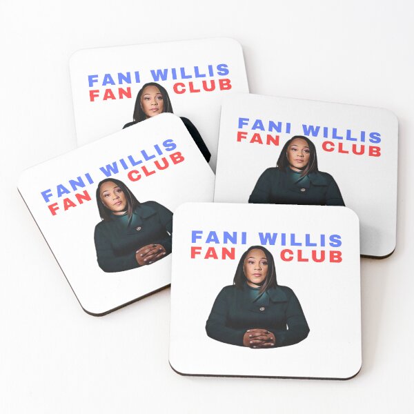Aperçu de l'œuvre Fani Willis Fan Club Trump Acte d'accusation créée et vendue par gillys.