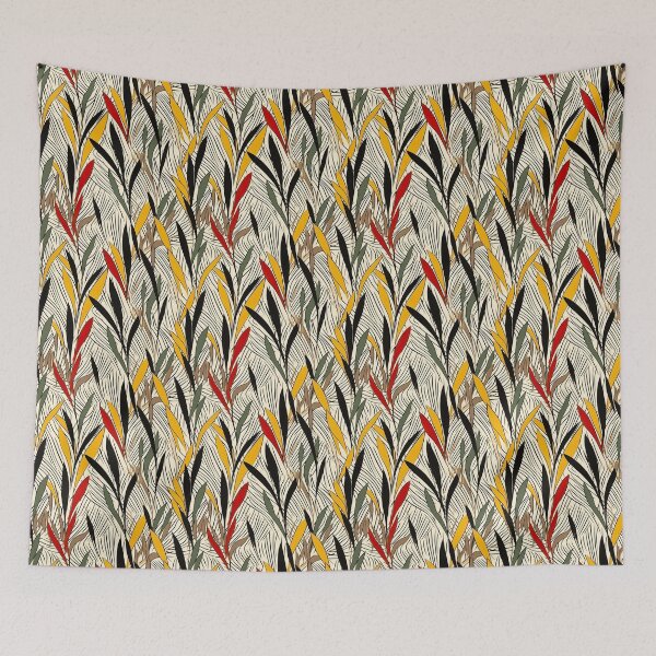 Item preview, Modern, summery design reminiscent of reeds designed and sold by Pflugart.