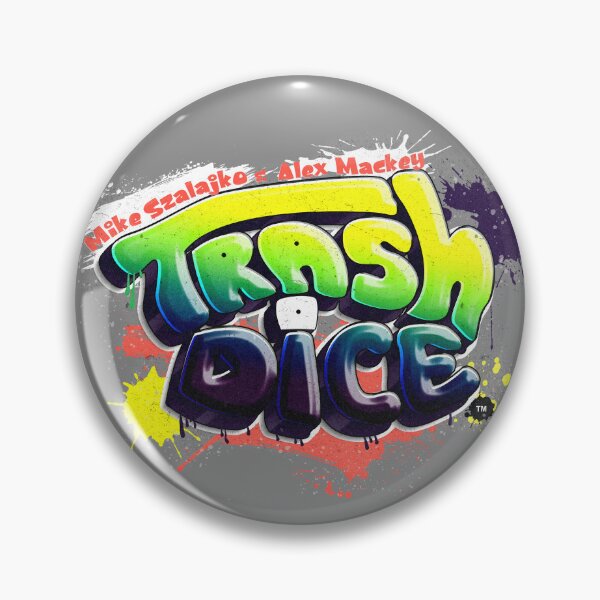 Item preview, Trash Dice. Roll. Collect. Avoid the Trash. designed and sold by LethalChicken.