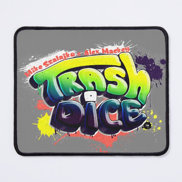 Item preview, Trash Dice. Roll. Collect. Avoid the Trash. designed and sold by LethalChicken.