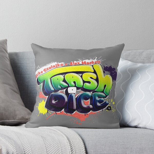 Item preview, Trash Dice. Roll. Collect. Avoid the Trash. designed and sold by LethalChicken.
