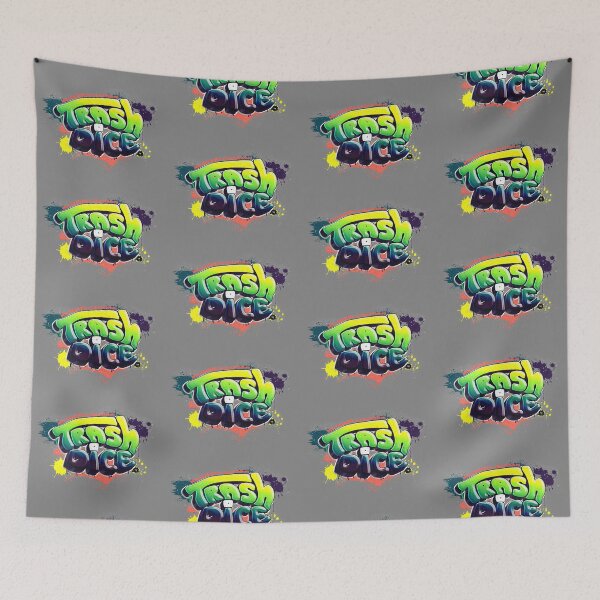 Item preview, Trash Dice. Roll. Collect. Avoid the Trash. designed and sold by LethalChicken.