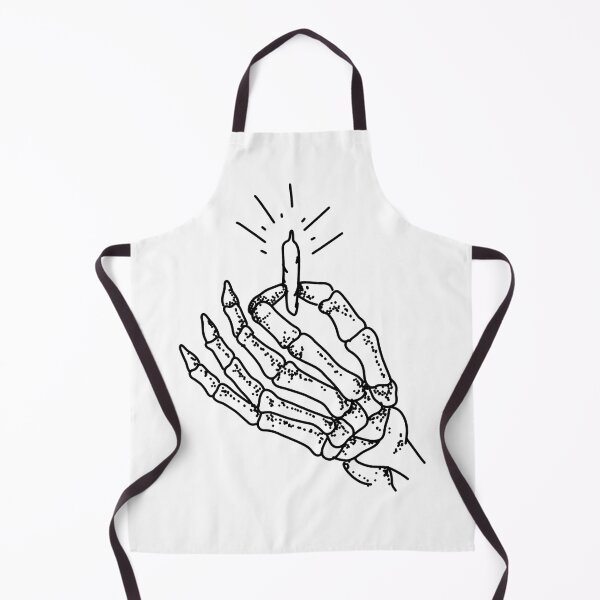 Item preview, Skeleton Hand Holding A Joint (Large Version) designed and sold by DaFkApparel.