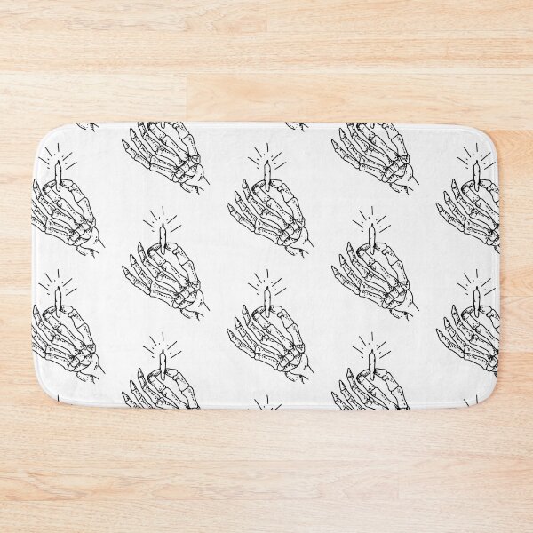 Item preview, Skeleton Hand Holding A Joint (Large Version) designed and sold by DaFkApparel.