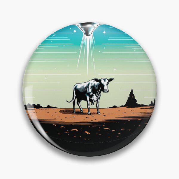 Item preview, Cow abducted by aliens designed and sold by OtiliaSchulist.