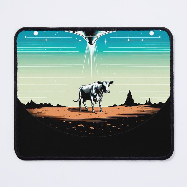 Item preview, Cow abducted by aliens designed and sold by OtiliaSchulist.