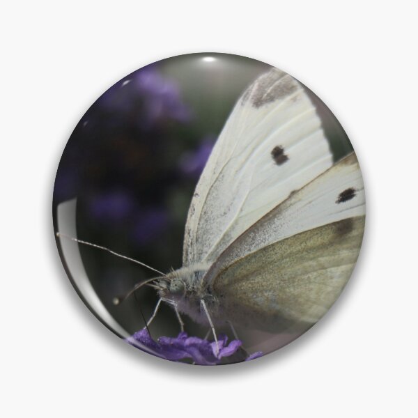 Item preview, Small White butterfly (piers rupae) designed and sold by Bird22Shot.