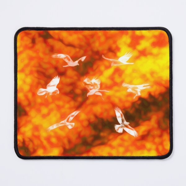 Item preview, Birds in the flaming sky designed and sold by Guardi71.