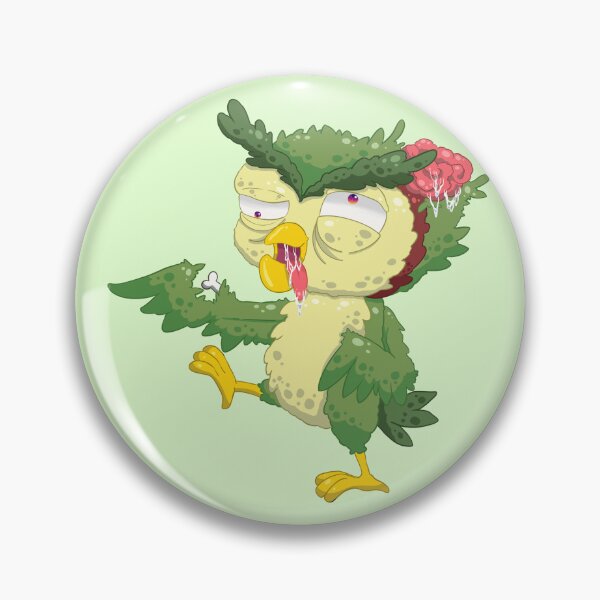 Item preview, The little zombie owl  designed and sold by littlepiya.