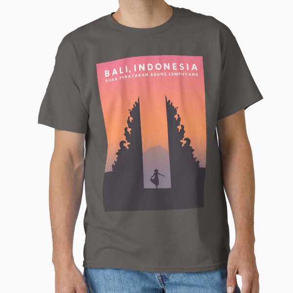 Item preview, Bali Temple, Indonesia, Pura Penataran Agung Lempuyang Travel Poster designed and sold by Lyman Creative Co..