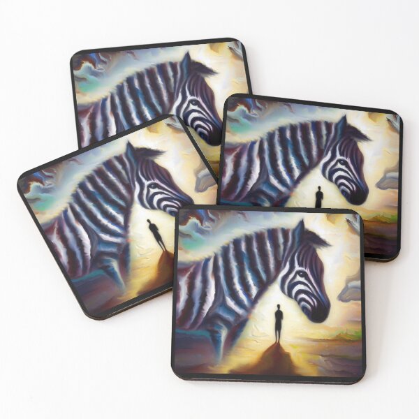 Item preview, Spirit Animal Zebra 1 designed and sold by CrankyOldDude.