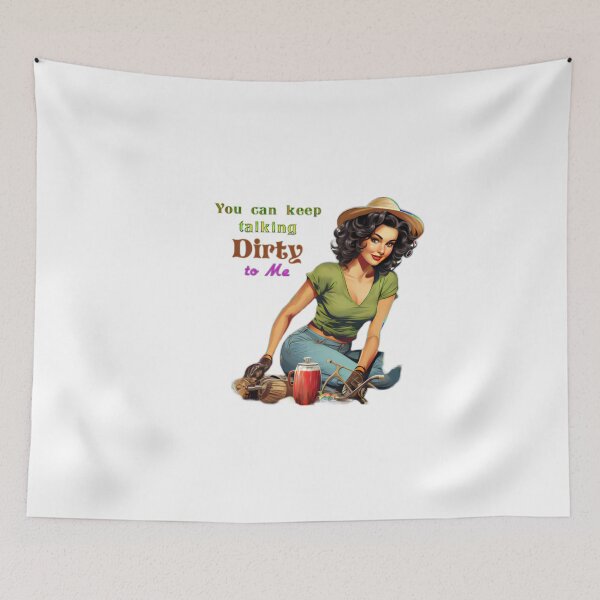 Item preview,  Dirty Talking Gardener  designed and sold by BrandonArtWorld.