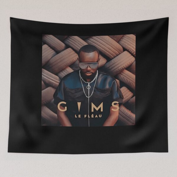 Item preview, GIMS LE FLEAU poster designed and sold by JuniorSluicies.