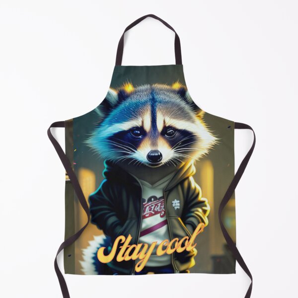 Item preview, A cute and cool raccoon hanging out and chilling designed and sold by Pelzi100.