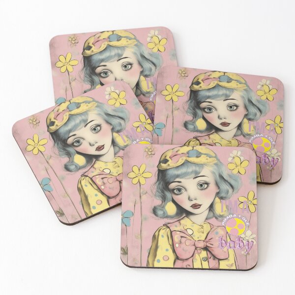 Item preview,  I am a Pimba Y Olé baby, sweet girl & daisies designed and sold by Pimbayole.