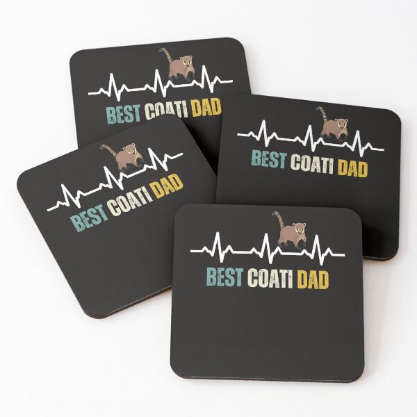 Item preview, Best Coati Dad Heatbreat Retro Vintage Funny Coati expert Lover designed and sold by Sarah38.