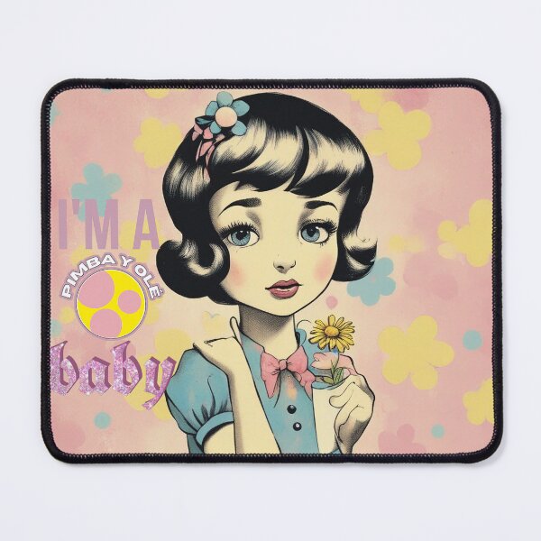 Item preview, I am a Pimba Y Olé baby, sweet girl & daisies designed and sold by Pimbayole.
