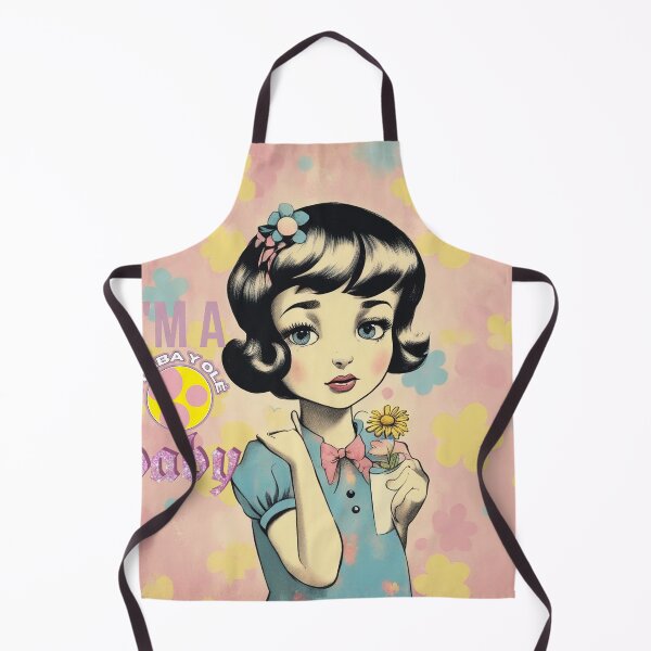 Item preview, I am a Pimba Y Olé baby, sweet girl & daisies designed and sold by Pimbayole.